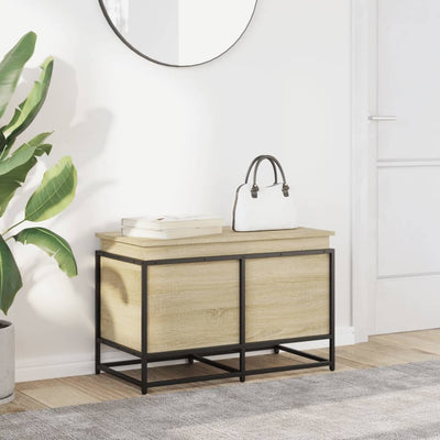 Säilytyslaatikko kannella sonoma Sinaie 80x40x51,5cm (puinen)