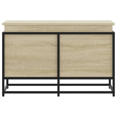 Säilytyslaatikko kannella sonoma Sinaie 80x40x51,5cm (puinen)