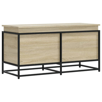 Säilytyslaatikko kannella sonoma Sinaie 100x40x51,5cm (puinen)