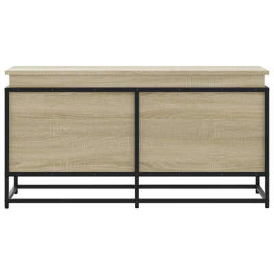 Säilytyslaatikko kannella sonoma Sinaie 100x40x51,5cm (puinen)