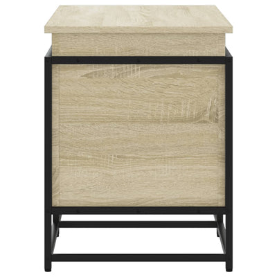 Säilytyslaatikko kannella sonoma Sinaie 100x40x51,5cm (puinen)