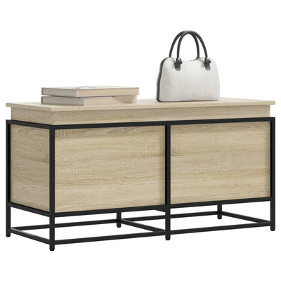 Säilytyslaatikko kannella sonoma Sinaie 100x40x51,5cm (puinen)