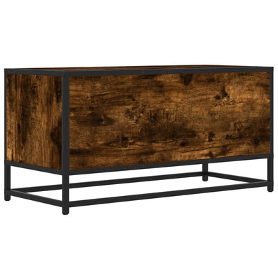TV-taso savutammi 80x34,5x40 cm tekninen puu ja metalli