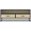 Sonoma tammi tv-taso Schmith 100x34,5x40cm (puinen ja metalli)