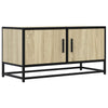 TV-taso Sonoma-tammi 80x34,5x40 cm tekninen puu ja metalli