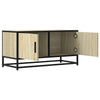 TV-taso Sonoma-tammi 80x34,5x40 cm tekninen puu ja metalli