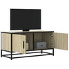 TV-taso Sonoma-tammi 80x34,5x40 cm tekninen puu ja metalli