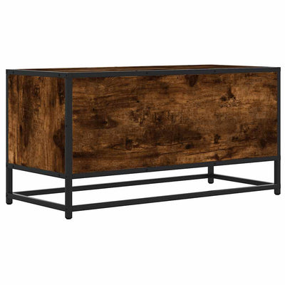 TV-taso savutammi 80x34,5x40 cm tekninen puu ja metalli