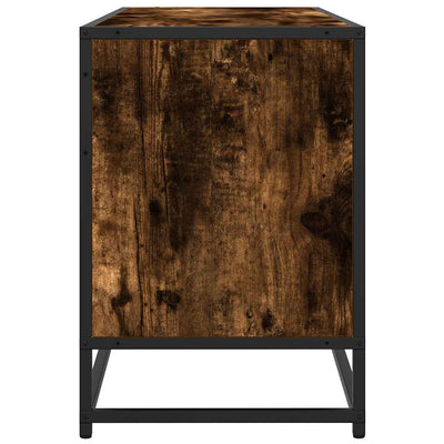 TV-taso savutammi 100x35x50 cm tekninen puu ja metalli