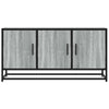 TV-taso harmaa Sonoma 100x35x50 cm tekninen puu ja metalli