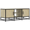 TV-taso Sonoma-tammi 100x35x41 cm tekninen puu ja metalli