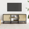 TV-taso Sonoma-tammi 100x35x41 cm tekninen puu ja metalli