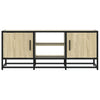 TV-taso Sonoma-tammi 100x35x41 cm tekninen puu ja metalli