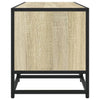 TV-taso Sonoma-tammi 100x35x41 cm tekninen puu ja metalli