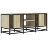 TV-taso Sonoma-tammi 100x35x41 cm tekninen puu ja metalli