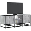 TV-taso harmaa Sonoma 100x35x41 cm tekninen puu ja metalli