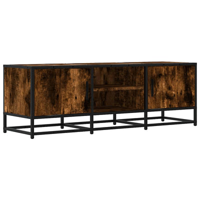 TV-taso savutammi 120x35x41 cm tekninen puu ja metalli
