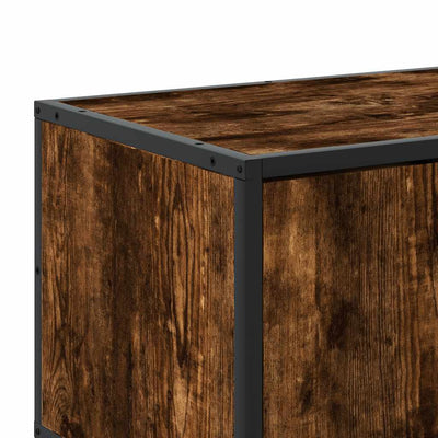 TV-taso savutammi 120x35x41 cm tekninen puu ja metalli