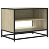 TV-taso Sonoma-tammi 61x40x46 cm tekninen puu ja metalli