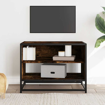 TV-taso savutammi 61x40x46 cm tekninen puu ja metalli