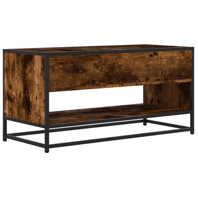 TV-taso savutammi 91x40x46 cm tekninen puu ja metalli