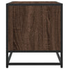 TV-taso ruskea tammi 91x40x46 cm tekninen puu ja metalli