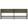 TV-taso Sonoma-tammi 120,5x40x46 cm tekninen puu ja metalli