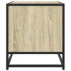 TV-taso Sonoma-tammi 120,5x40x46 cm tekninen puu ja metalli
