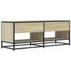 TV-taso Sonoma-tammi 120,5x40x46 cm tekninen puu ja metalli