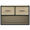 TV-taso Sonoma-tammi 60x31x39,5 cm tekninen puu ja metalli
