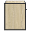 TV-taso Sonoma-tammi 60x31x39,5 cm tekninen puu ja metalli
