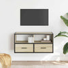 TV-taso Sonoma-tammi 80x31x39,5 cm tekninen puu ja metalli