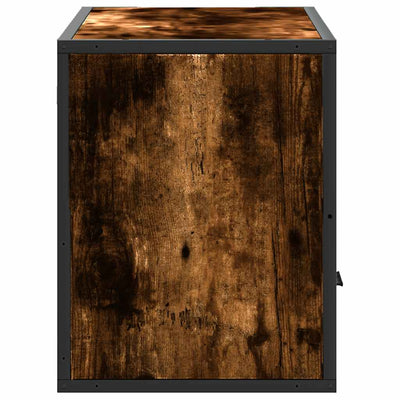 TV-taso savutammi 80x31x39,5 cm tekninen puu ja metalli