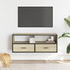 TV-taso Sonoma-tammi 100x31x39,5 cm tekninen puu ja metalli