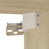 TV-taso Sonoma-tammi 100x31x39,5 cm tekninen puu ja metalli