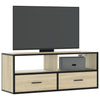 TV-taso Sonoma-tammi 100x31x39,5 cm tekninen puu ja metalli