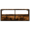TV-taso savutammi 100x31x39,5 cm tekninen puu ja metalli