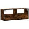TV-taso savutammi 100x31x39,5 cm tekninen puu ja metalli