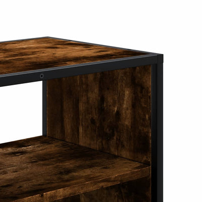 TV-taso savutammi 100x31x39,5 cm tekninen puu ja metalli