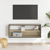 TV-taso Sonoma-tammi 100x31x39,5 cm tekninen puu ja metalli