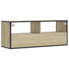 TV-taso Sonoma-tammi 100x31x39,5 cm tekninen puu ja metalli