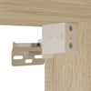 TV-taso Sonoma-tammi 100x31x39,5 cm tekninen puu ja metalli