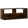 TV-taso savutammi 100x31x39,5 cm tekninen puu ja metalli