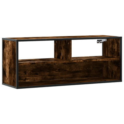 TV-taso savutammi 100x31x39,5 cm tekninen puu ja metalli