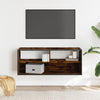 TV-taso savutammi 100x31x39,5 cm tekninen puu ja metalli