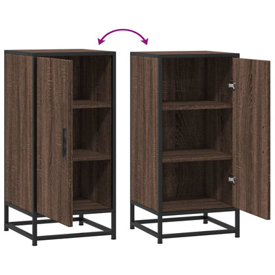 Ruskea senkki Anfilofi 35,5x35x76cm (tammi puinen)