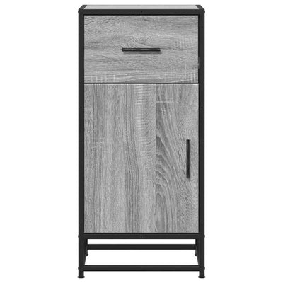 Senkki harmaa Sonoma 35,5x35x76 cm tekninen puu ja metalli