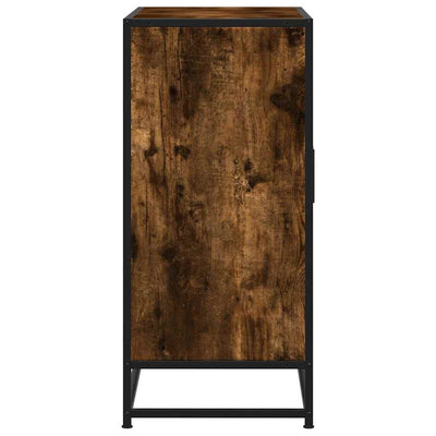 Senkki Savustettu tammi 68x35x76 cm Suunniteltu puu ja metalli