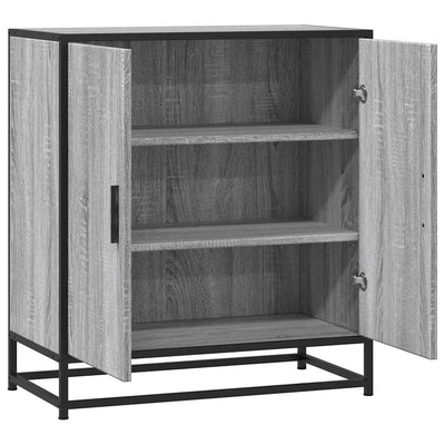 Senkki Harmaa Sonoma 68x35x76 cm Suunniteltu puu ja metalli
