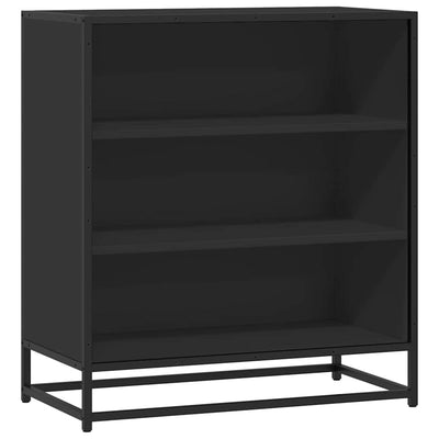 senkki musta 68x35x76 cm suunniteltu puu ja metalli